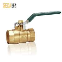 Cheapest price full flow long level handle brass Ball Valve